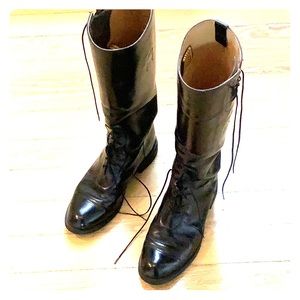 Leather Riding Boots !